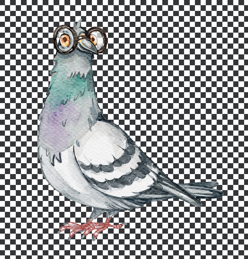 Pigeon, Quilling Artpiece (3)