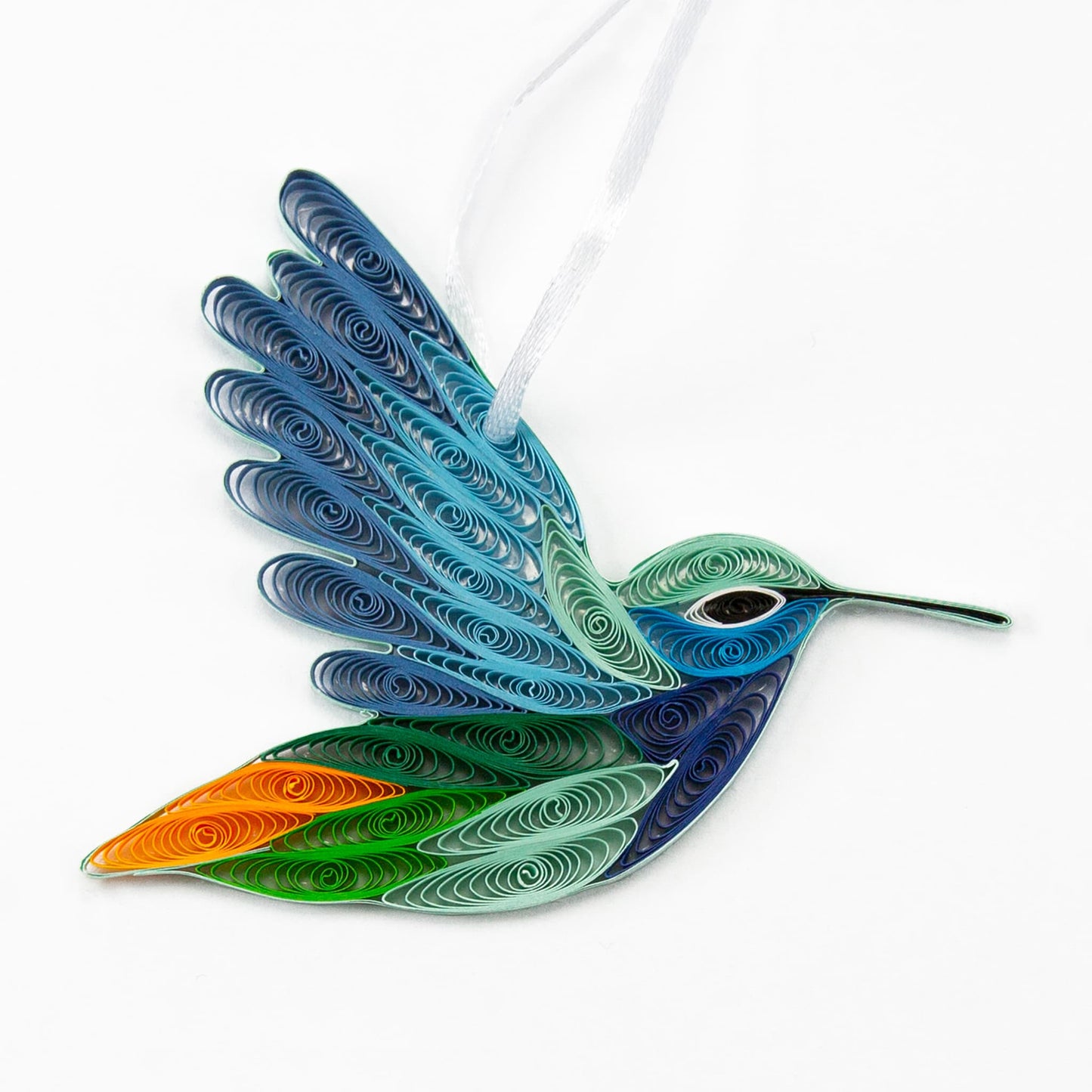 Hummingbird, Handmade Paper Ornament