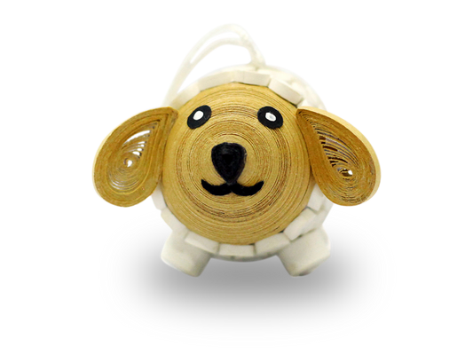 Sheep (3D), Handmade Quilling Ornament