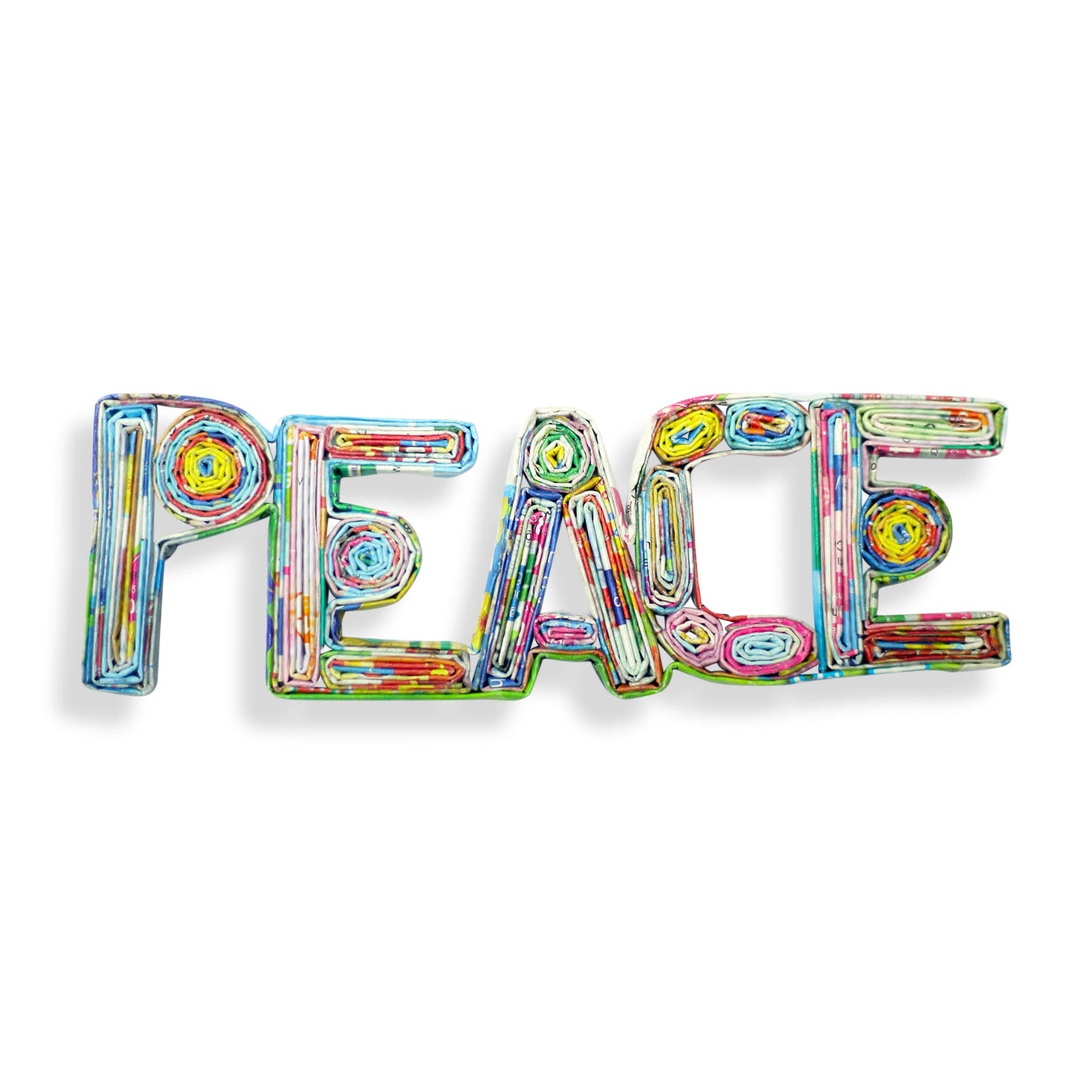 Peace paper decor