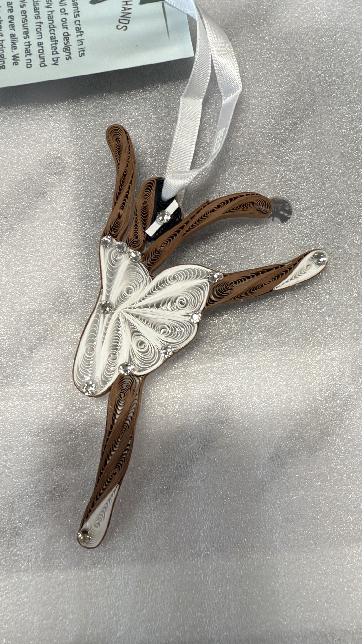 Ballerina (Brown) Crystals Ornament Reecii