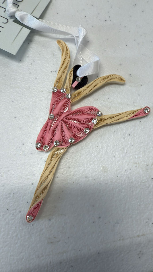 Ballerina Crystals Ornament Reecii