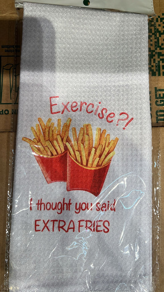 TOWEL-Extra Fries