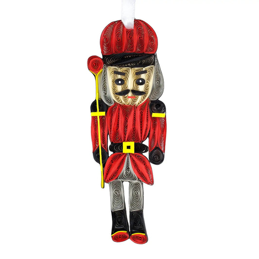 Nutcracker 1, Handmade Quilling Paper Ornament