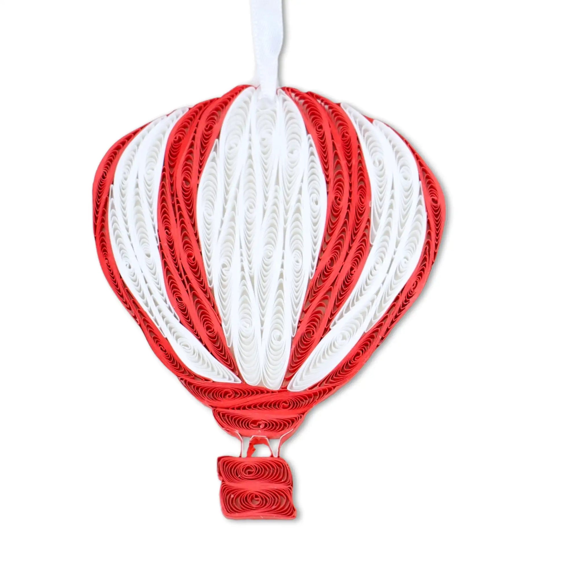 Hot Air Balloon, Handmade Quilling Paper Ornament