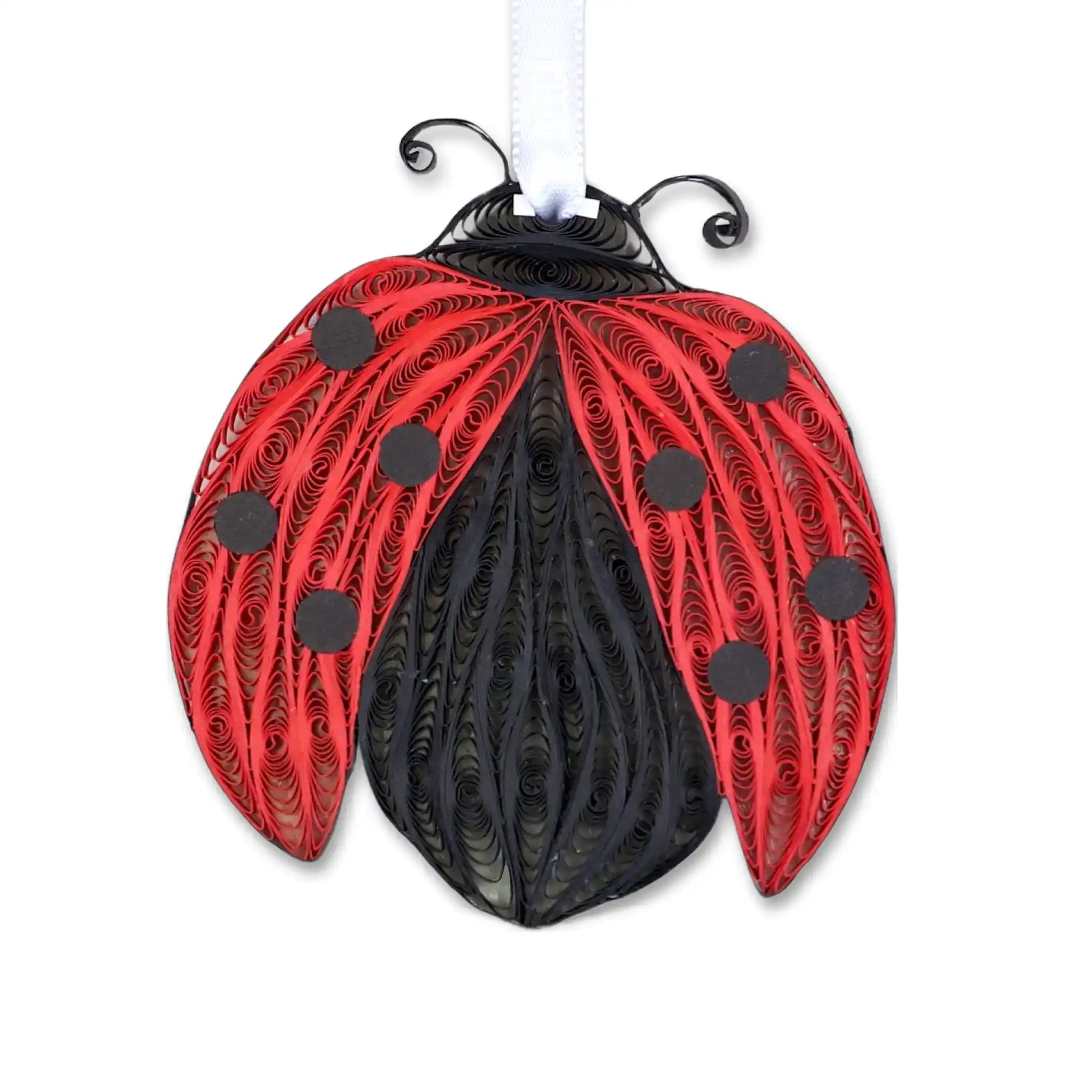 Lady Bug, Handmade Paper Quilling Ornament