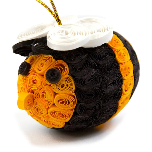 Bee (3D), Handmade Paper Quilling Ornament