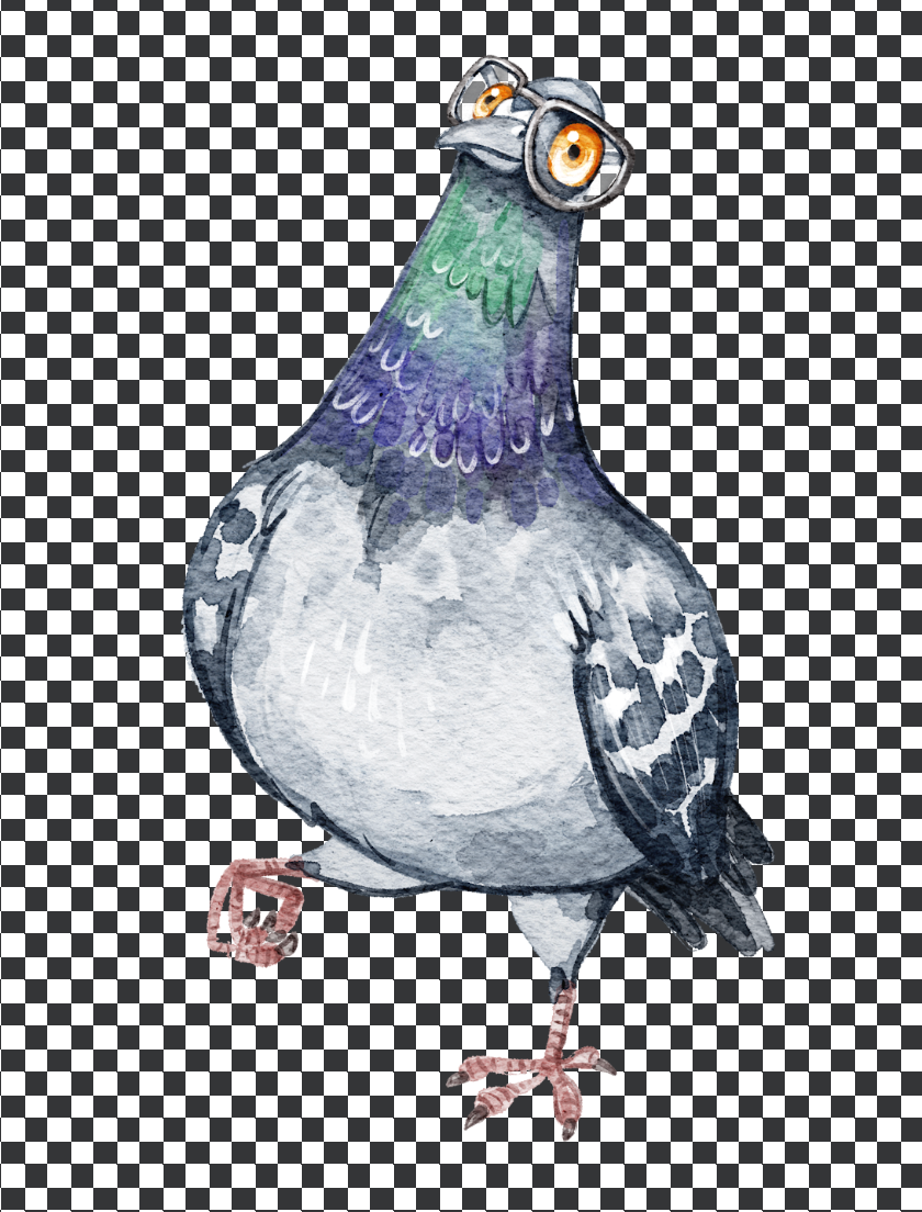 Pigeon, Quilling Artpiece (2)