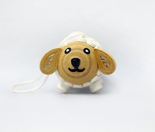 Sheep (3D), Handmade Quilling Ornament