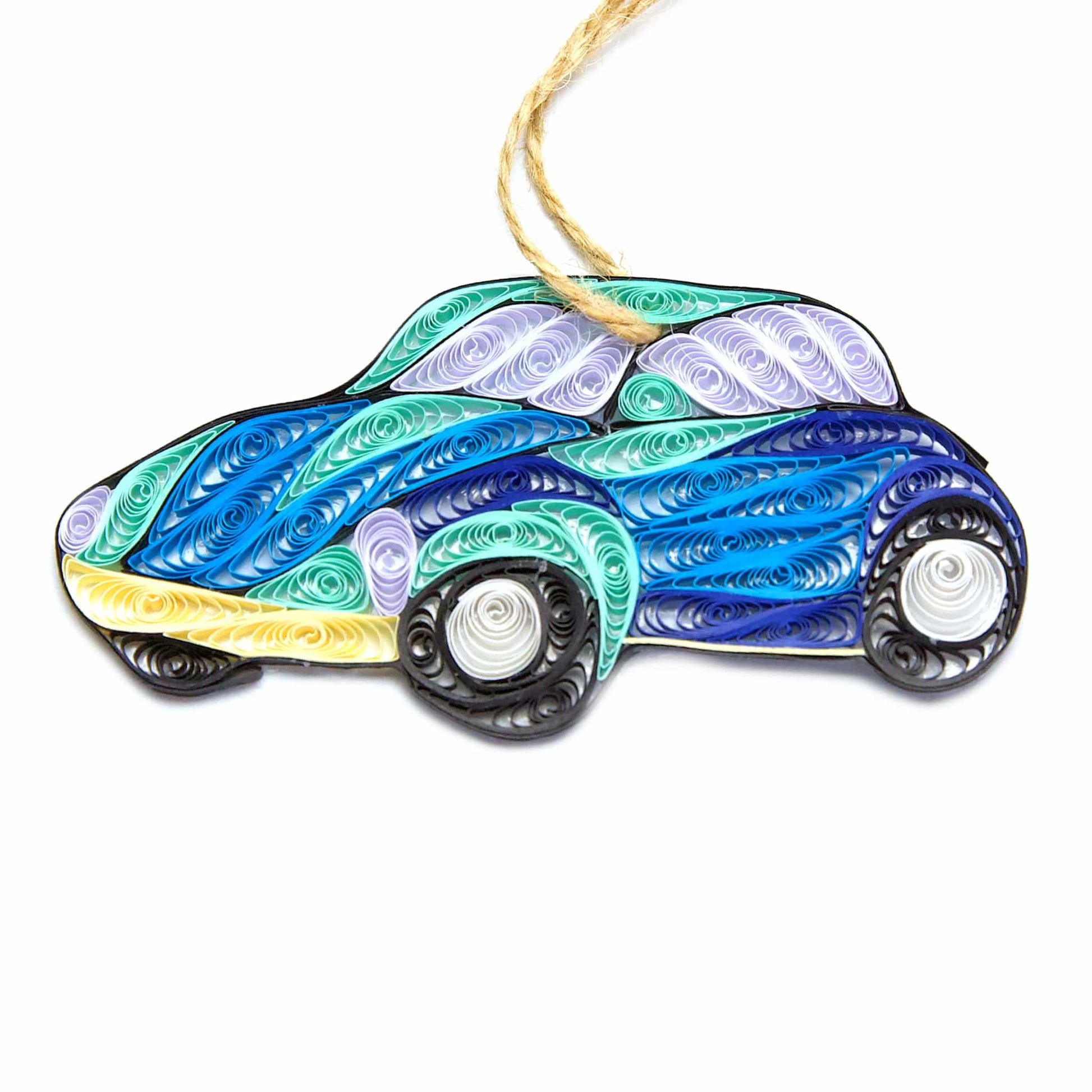 Buggy Car, Handmade Quilling Paper Ornament