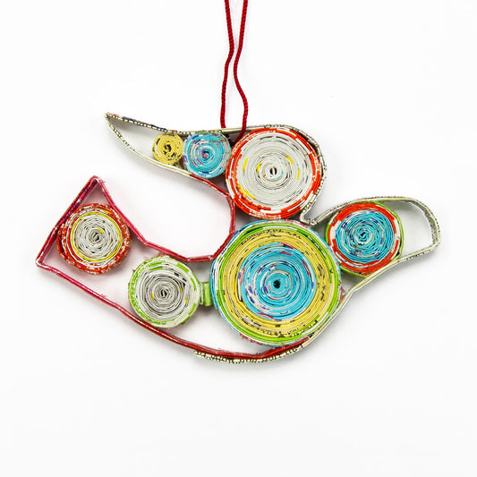 Dove, Premium Handmade Recycled Quilling Paper Ornament