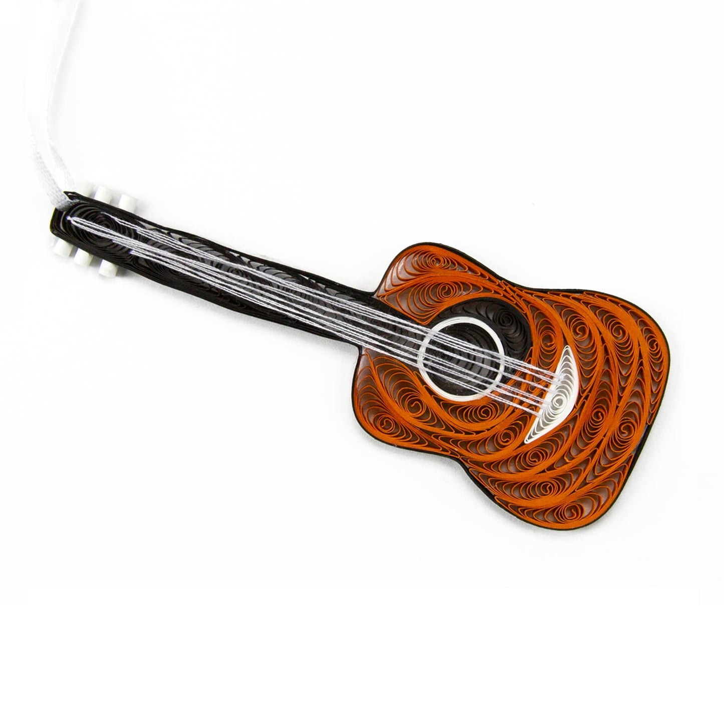 Guitar, Handmade Paper Quilling Ornament