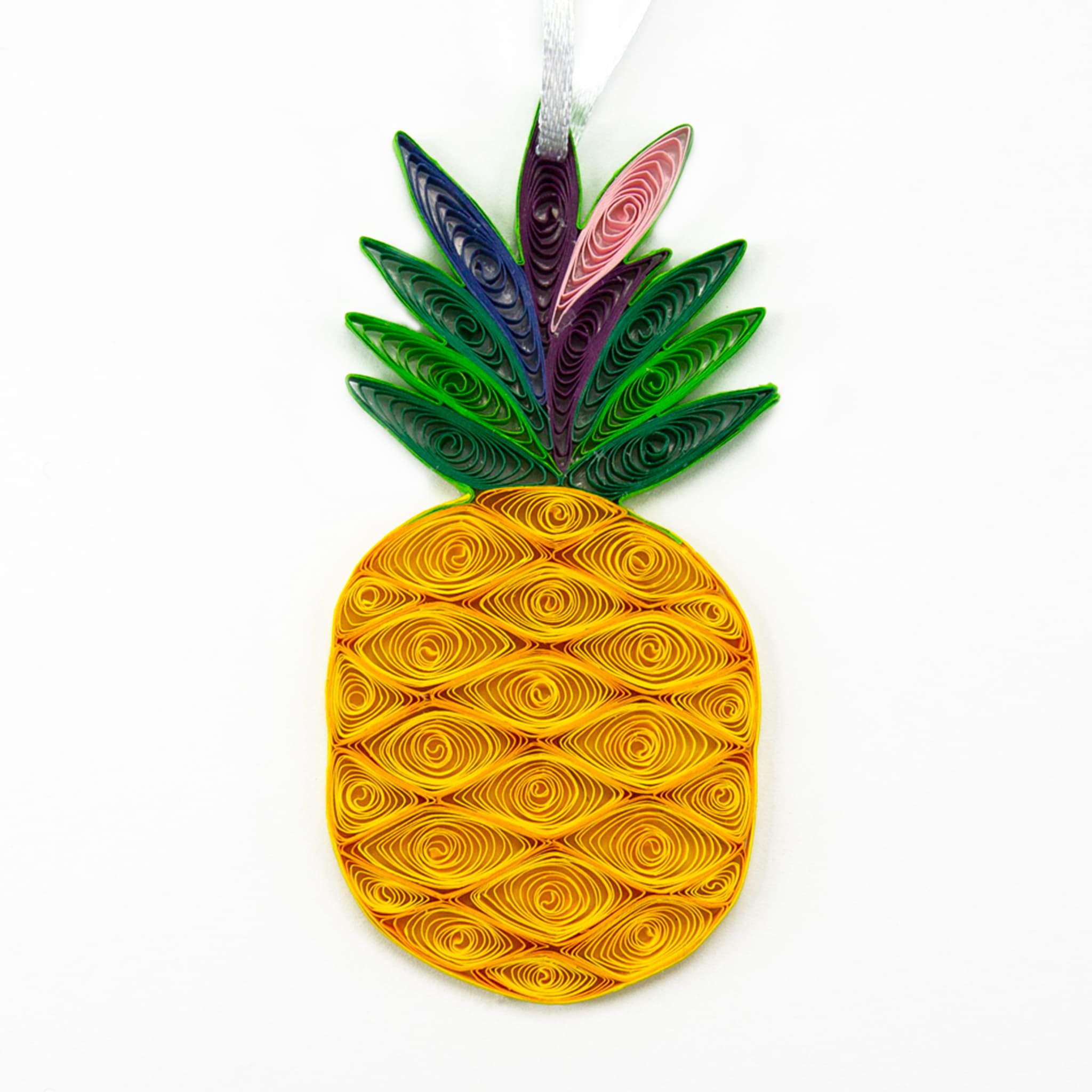 Pineapple, Handmade Quilling Ornament