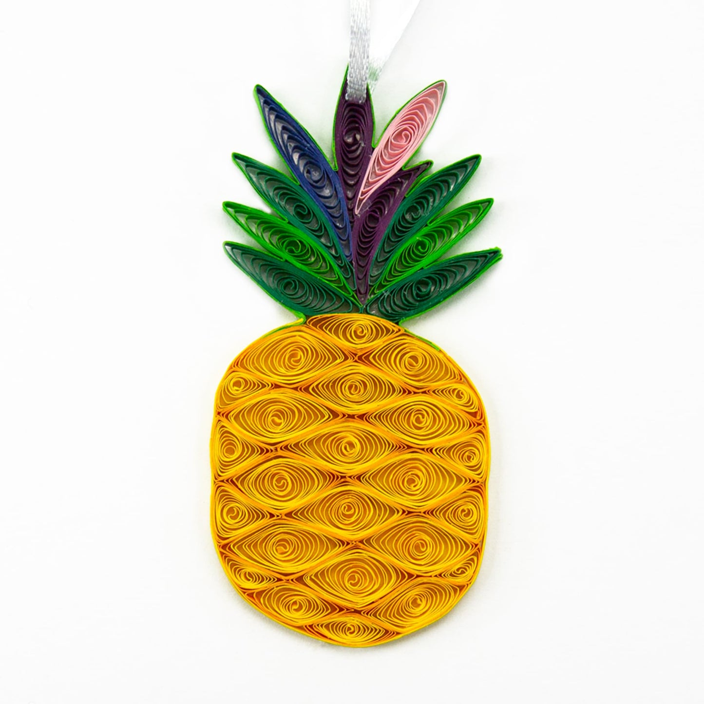 Pineapple, Handmade Quilling Ornament