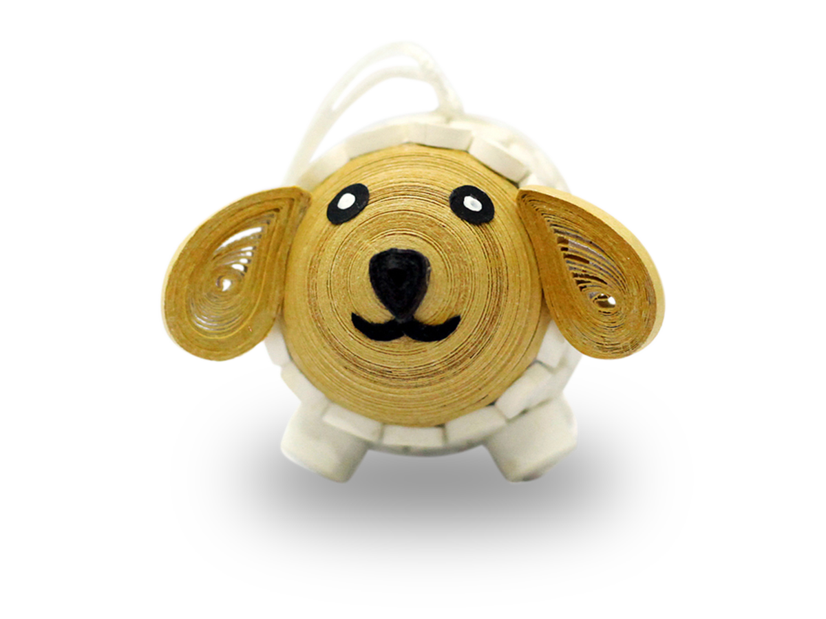 Sheep (3D), Handmade Quilling Ornament